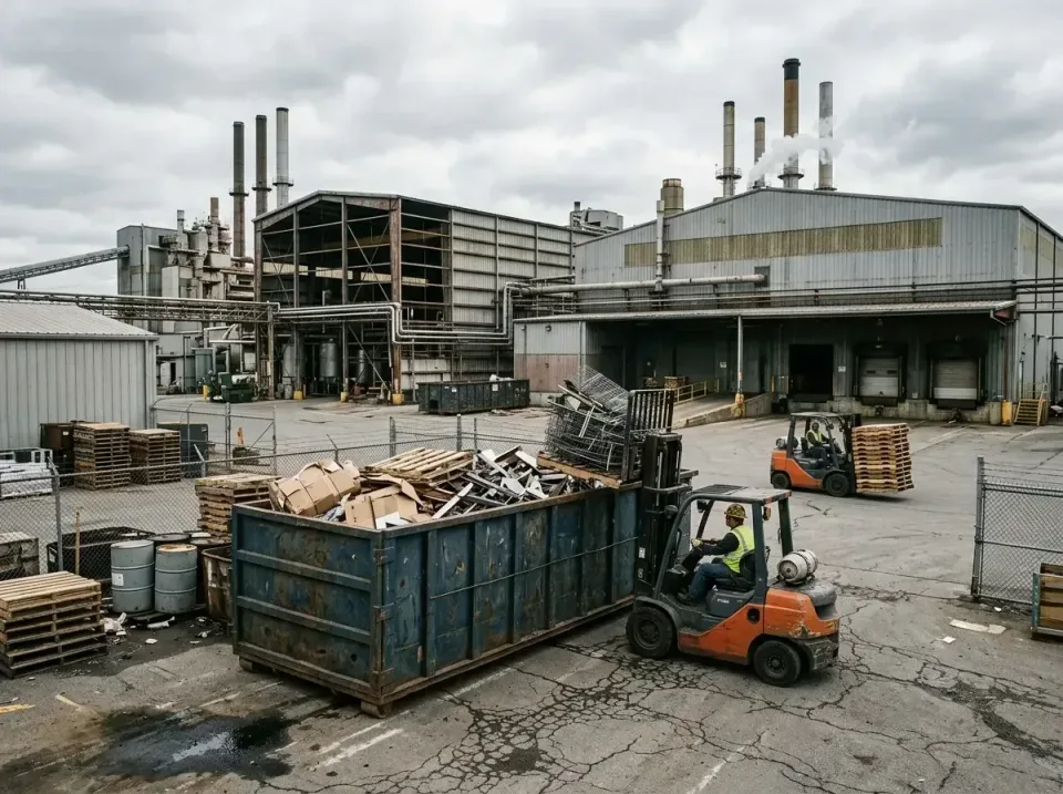 industrial-factory-scrap-conta-003 — frequently asked questions, Cheap Roll-off Dumpster Rentals in Clarion, PA
